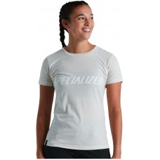 Tricou SPECIALIZED Women's Wordmark SS - Dove Grey L