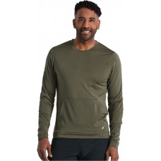 Tricou SPECIALIZED Men's Trail Power Grid LS - Oak Green L