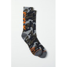 FOX CAMO CUSHIONED CREW SOCK [CAM]: Mărime - S (FOX-27161-027-S)