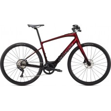 Bicicleta SPECIALIZED Turbo Vado SL 4.0 - Crimson Red Tint / Black Reflective L