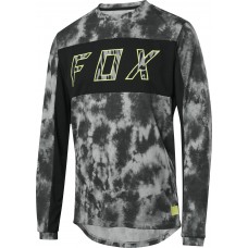 FOX RANGER DRIRELEASE ELEVATED JERSEY LS [BLK]: Mărime - M (FOX-26143-001-M)