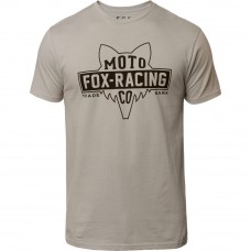 FLAT HEAD SS PREMIUM TEE [STL GRY]: Mărime - XL (FOX-22483-172-XL)