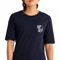 Tricou Ciclism SPECIALIZED/FJALLRAVEN Women's Cotton Pocket (S/S) - Black M