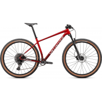 Bicicleta SPECIALIZED Chisel Comp - Gloss Red Tint Fade over Brushed Silver M