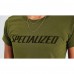 Tricou SPECIALIZED Women's Wordmark SS - Olive Green M