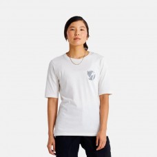 Tricou Ciclism SPECIALIZED/FJALLRAVEN Women's Cotton Pocket (S/S) - Eggshell S