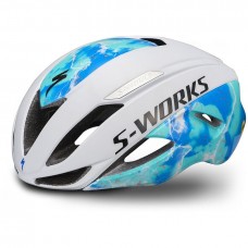 Casca SPECIALIZED S-Works Evade MIPS - Matte Dove Grey/Gloss Cobalt Blue S