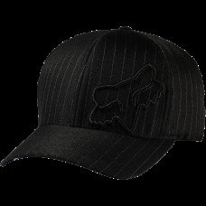 Sapca FOX Flex 45 Flexfit Hat [Black Pinstripe] (FOX-58379-515-S/M)