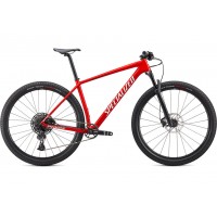 Bicicleta SPECIALIZED Epic Hardtail 29'' - Gloss Flo Red/Metallic White Silver/Tarmac Black XS