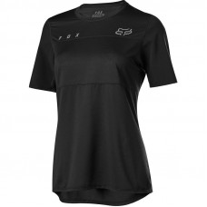 WOMENS FLEXAIR SS JERSEY [BLK]: Mărime - S (FOX-22954-001-S)