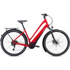 Bicicleta SPECIALIZED Turbo Como 3.0 700C - Low-Entry - Gloss Flo Red/Blue Ghost Pearl L