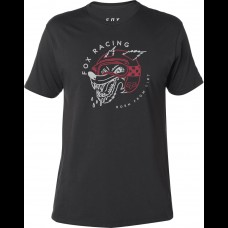 Tricou FOX WIN SIN SS PREMIUM TEE [BLK VIN] (FOX-22259-587-XL)