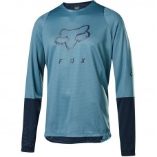 DEFEND LS FOXHEAD JERSEY [LT BLU]: Mărime - S (FOX-22984-116-S)
