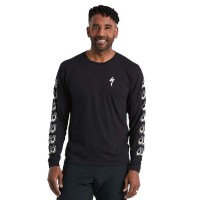 Tricou SPECIALIZED Special Eyes LS - Black XL