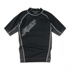 FOX M-E-RASHGUARD MX4 S/S RASHGIARD BLACK (FOX-44123-001-004)