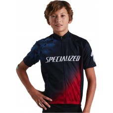 Tricou SPECIALIZED RBX Comp Youth SS - Navy/Red M