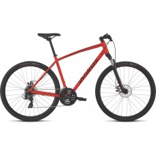 Bicicleta SPECIALIZED Crosstrail - Mechanical Disc - Satin Rocket Red/Limon/Black Reflective S
