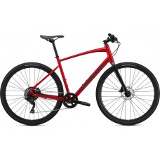 Bicicleta SPECIALIZED Sirrus X 2.0 - Flo Red W/Blue Ghost Pearl/Black XXS