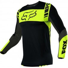 FLEXAIR MACH ONE JERSEY [BLK/YLW]: Mărime - XL (FOX-25748-019-XL)