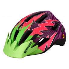 Casca copii SPECIALIZED Shuffle LED MIPS - Monster Green/Acid Pink Lightning - Child