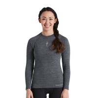 Bluza SPECIALIZED Women's Merino Seamless LS Base Layer - Grey L/XL