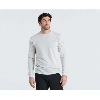 Tricou SPECIALIZED Stoke LS - Dove Grey M