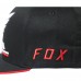 FOX HONDA FLEXFIT HAT [BLK]: Mărime - S/M (FOX-23017-001-S/M)