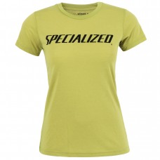 Tricou Ciclism SPECIALIZED Women's Wordmark (S/S) - Olive Green XS