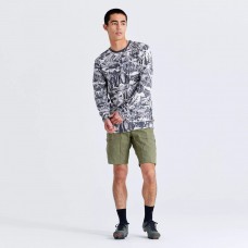 Tricou Ciclism SPECIALIZED/FJALLRAVEN Men's Cotton Caliswe (L/S) - Basalt/Eggshell M
