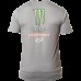 FOX MONSTER PC SS TEE [HTR DRK GRY]: Mărime - M (FOX-24410-572-M)
