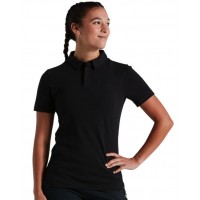 Tricou polo SPECIALIZED Women's Legacy - Black XL