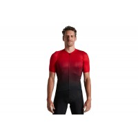 Tricou SPECIALIZED Men's SL Air - Sagan Collection: Deconstructivism - Red/Black Fade XL