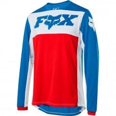 INDICATOR LS WIDE OPEN JERSEY [NVY/RD] : Mărime - L (FOX-24286-248-L)