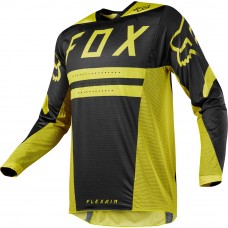 Tricou FOX FLEXAIR PREEST JERSEY [DRK YLW] (FOX-19414-547-XL)