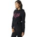 BOUNDARY PULLOVER FLEECE [BLK/PNK]: Mărime - L (FOX-26523-285-L)