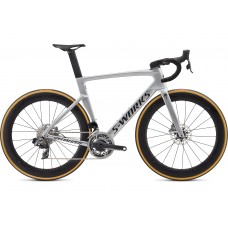 Bicicleta SPECIALIZED S-Works Venge Disc - SRAM eTap - Gloss Metallic White Silver/Lite Silver Fade 54