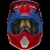 V3 KILA HELMET, ECE [BLU/RD]: Mărime - L (FOX-21766-149-L)