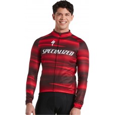 Tricou softshell SPECIALIZED Men's Factory Racing Team SL Expert LS - Black/Red L