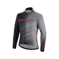 Tricou SPECIALIZED Therminal RBX Comp Logo Faze LS - Grey/Black Faze S