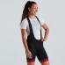Pantaloni scurti cu bretele SPECIALIZED RBX Comp Women's  - Orange Sunset/Violet L