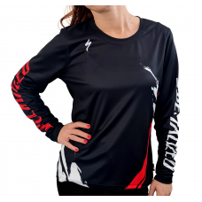 Tricou SPECIALIZED Women's All Mountain LS - Trail of Flames L