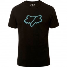 SLASH SS AIRLINE TEE [BLK]: Mărime - S (FOX-23114-001-S)