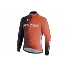 Tricou Ciclism SPECIALIZED Element SL Team Expert (L/S) - Rocket Red/Black Faze S