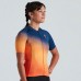 Tricou SPECIALIZED Women's SL SS - Orange Sunset/Dark Blue XL