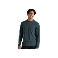 Tricou SPECIALIZED Men's Trail LS - Cast Battleship S