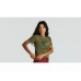 Tricou Ciclism SPECIALIZED/FJALLRAVEN Women's Wool (S/S) - Green XS