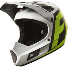 Casca FOX MTB-HELMET RAMPAGE COMP CREO HELMET WHITE/YELLOW (FOX-18631-214-XL)