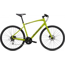 Bicicleta SPECIALIZED Sirrus 2.0 - Gloss Hyper Green/Black/Satin Black Reflective XS