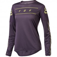 WMNS FLEXAIR LS JERSEY [DRK PUR]: Mărime - L (FOX-22968-367-L)