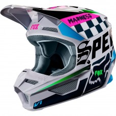 V1 CZAR HELMET [LT GRY]: Mărime - XL (FOX-21778-097-XL)